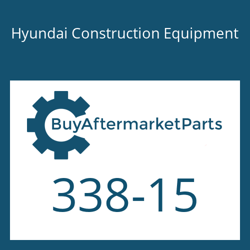 338-15 Hyundai Construction Equipment SEAL-PISTON