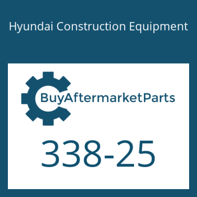 338-25 Hyundai Construction Equipment O-RING