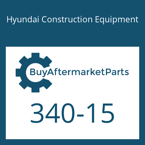 340-15 Hyundai Construction Equipment SEAL-PISTON