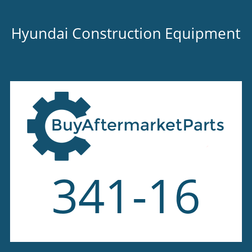 341-16 Hyundai Construction Equipment NUT-PISTON