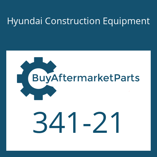 341-21 Hyundai Construction Equipment BOLT
