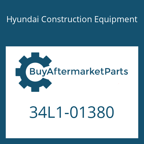 34L1-01380 Hyundai Construction Equipment HOSE-RUBBER