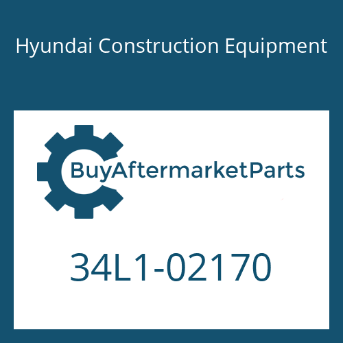 34L1-02170 Hyundai Construction Equipment PIPE-COOLING