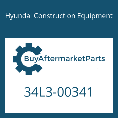 34L3-00341 Hyundai Construction Equipment ELEMENT-RETURN