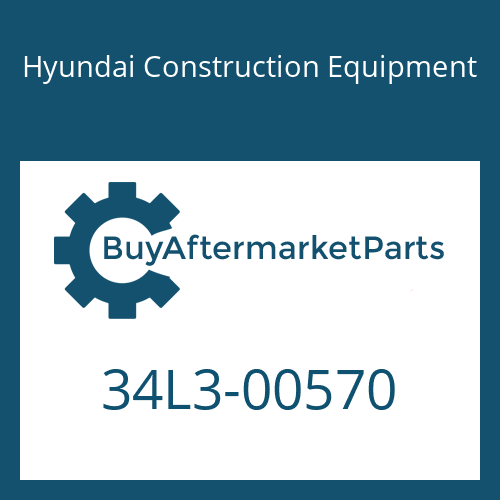 34L3-00570 Hyundai Construction Equipment PIPE WA