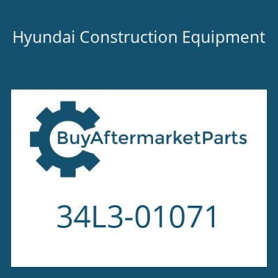 34L3-01071 Hyundai Construction Equipment PIPE ASSY-HYD