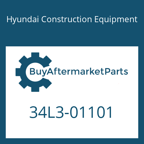 34L3-01101 Hyundai Construction Equipment PIPE ASSY-HYD