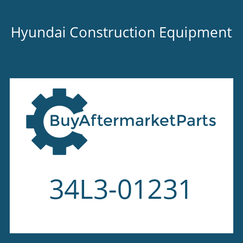 34L3-01231 Hyundai Construction Equipment PIPE ASSY-HYD
