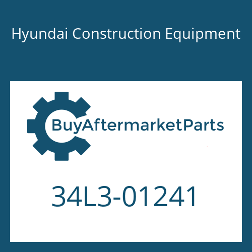 34L3-01241 Hyundai Construction Equipment PIPE ASSY-HYD