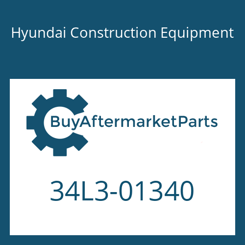 34L3-01340 Hyundai Construction Equipment CLAMP-PIPE