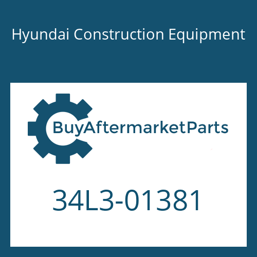 34L3-01381 Hyundai Construction Equipment CLAMP
