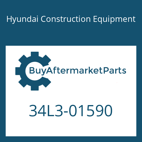 34L3-01590 Hyundai Construction Equipment PUMP ASSY-MAIN
