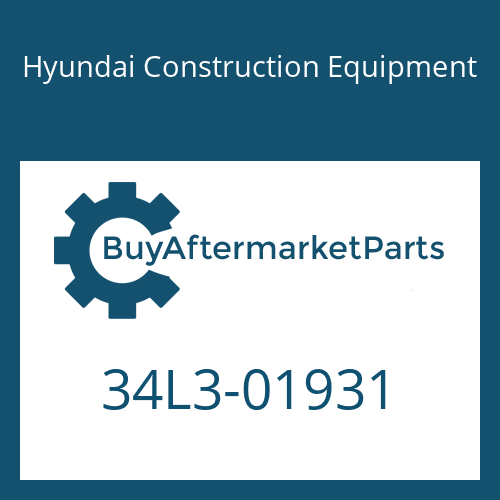 34L3-01931 Hyundai Construction Equipment PIPE ASSY-HYD