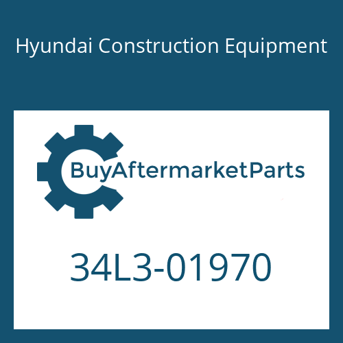 34L3-01970 Hyundai Construction Equipment PIPE WA