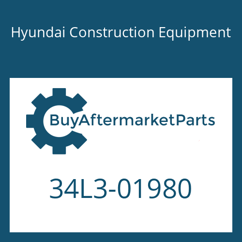 34L3-01980 Hyundai Construction Equipment PIPE WA