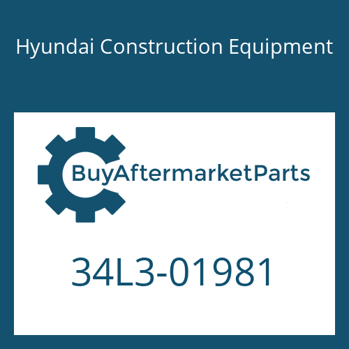 34L3-01981 Hyundai Construction Equipment PIPE WA