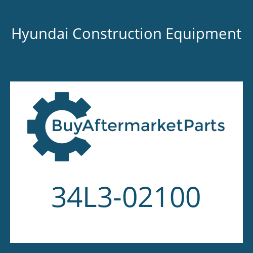 34L3-02100 Hyundai Construction Equipment PIPE ASSY-HYD