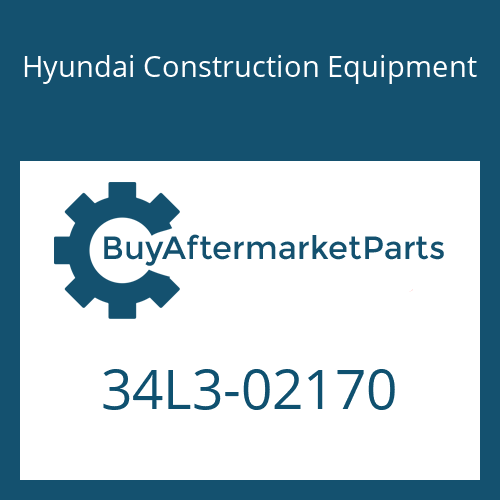 34L3-02170 Hyundai Construction Equipment PIPE ASSY-HYD
