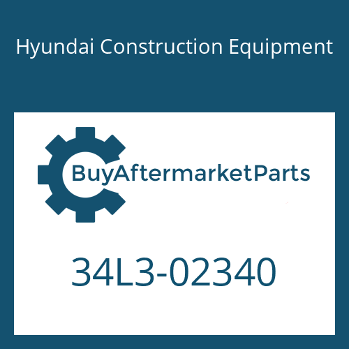 34L3-02340 Hyundai Construction Equipment PIPE ASSY-HYD