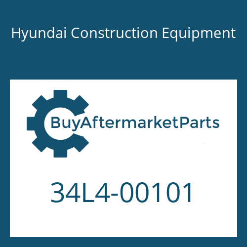 34L4-00101 Hyundai Construction Equipment PIPE WA-LH