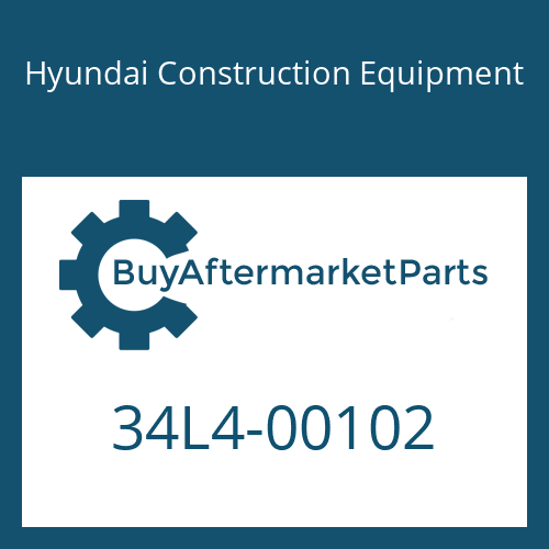 34L4-00102 Hyundai Construction Equipment PIPE ASSY-HYD LH