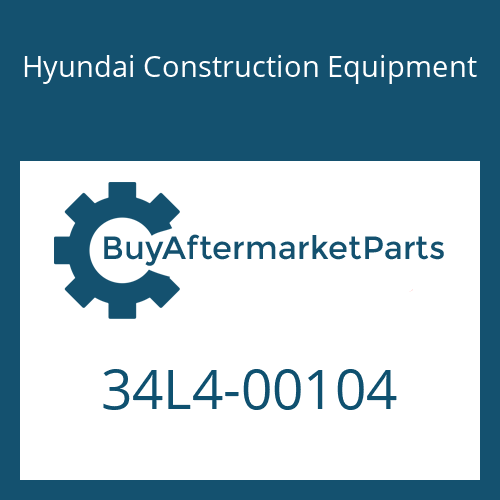34L4-00104 Hyundai Construction Equipment PIPE ASSY-HYD LH