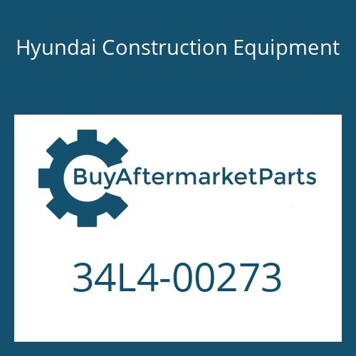 34L4-00273 Hyundai Construction Equipment PIPE ASSY-HYD