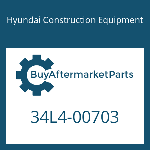 34L4-00703 Hyundai Construction Equipment PIN-JOINT