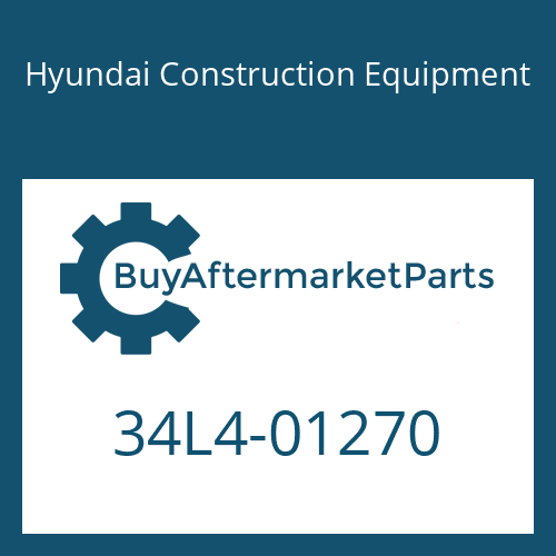 34L4-01270 Hyundai Construction Equipment HOSE ASSY-THD