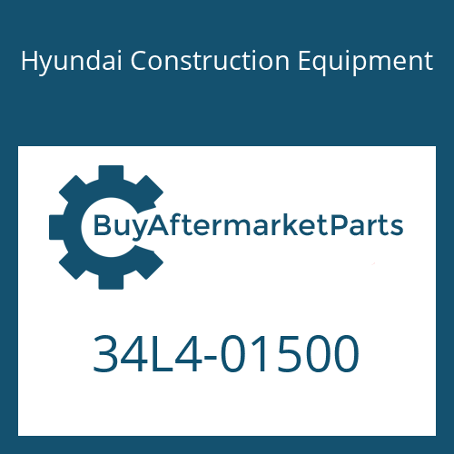 34L4-01500 Hyundai Construction Equipment PIPE WA