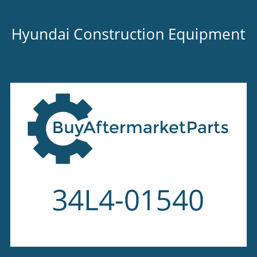 34L4-01540 Hyundai Construction Equipment PIPE WA