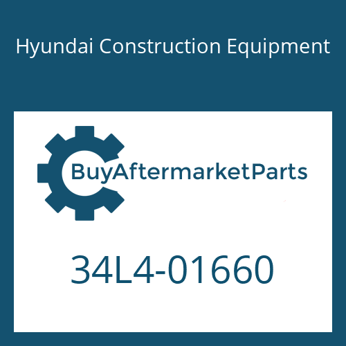 34L4-01660 Hyundai Construction Equipment TUBE ASSY-LH