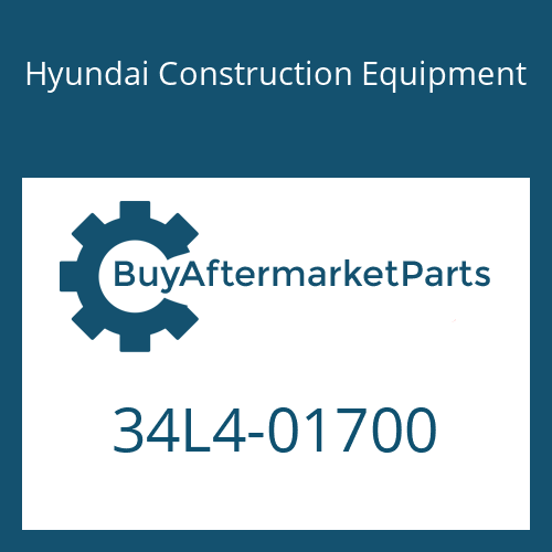 34L4-01700 Hyundai Construction Equipment PIPE ASSY-HYD