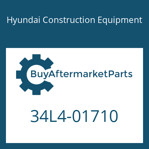 34L4-01710 Hyundai Construction Equipment PIPE WA