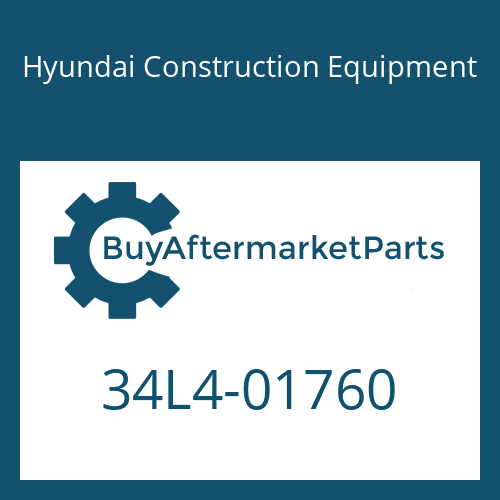 34L4-01760 Hyundai Construction Equipment ELBOW-90