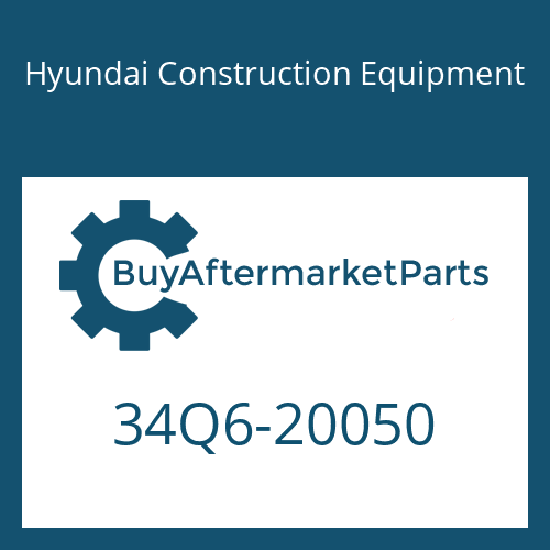 34Q6-20050 Hyundai Construction Equipment MANIFOLD