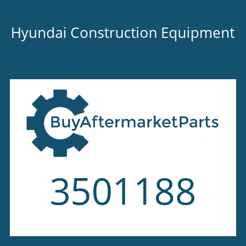 3501188 Hyundai Construction Equipment PLATE-CLAMPING