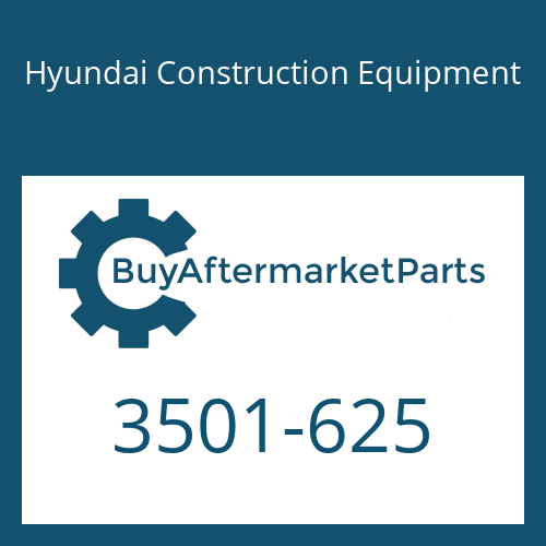 3501-625 Hyundai Construction Equipment HOUSING-VALVE