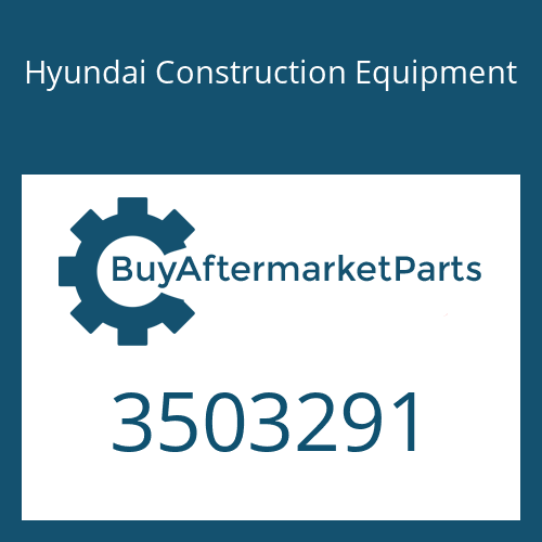 3503291 Hyundai Construction Equipment HOUSING-CMPR