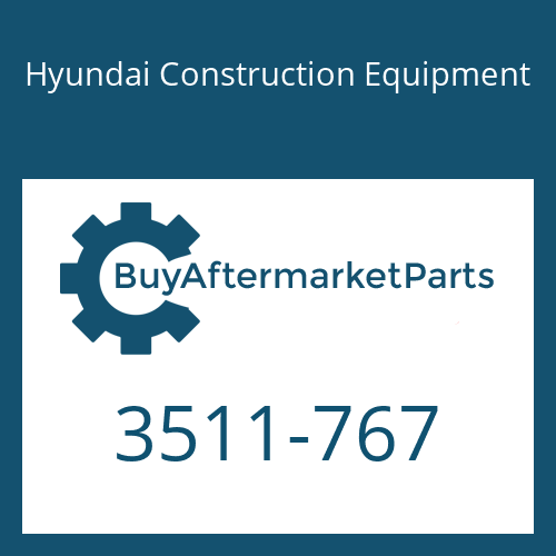 3511-767 Hyundai Construction Equipment SPOOL