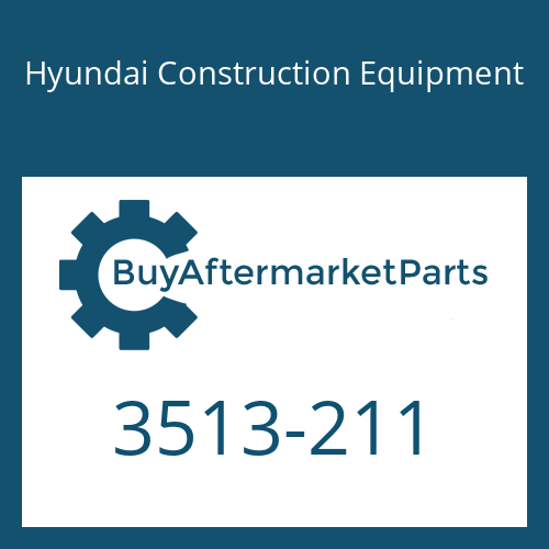 3513-211 Hyundai Construction Equipment CHECK