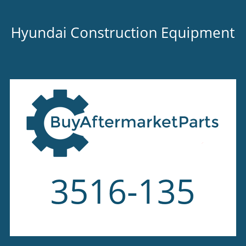 3516-135 Hyundai Construction Equipment SLEEVE