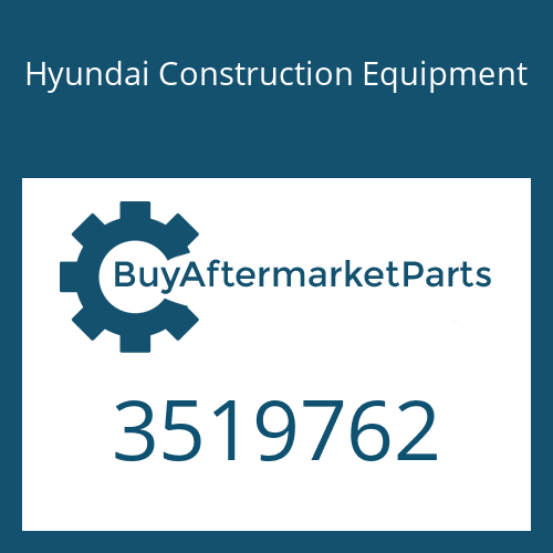 3519762 Hyundai Construction Equipment GASKET