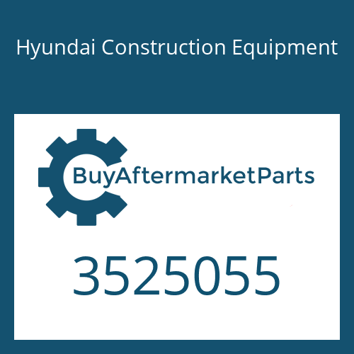 3525055 Hyundai Construction Equipment HOUSING-BEARING