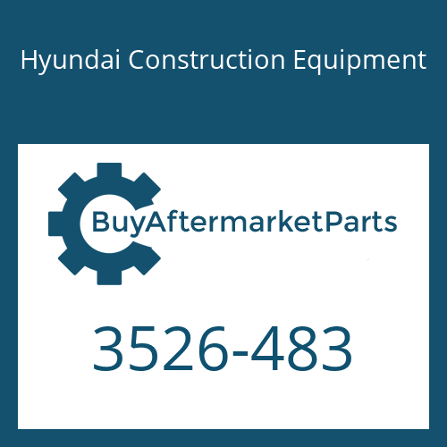 3526-483 Hyundai Construction Equipment CAP