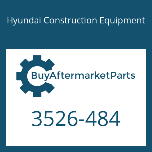 3526-484 Hyundai Construction Equipment CAP