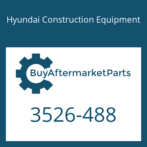 3526-488 Hyundai Construction Equipment CAP