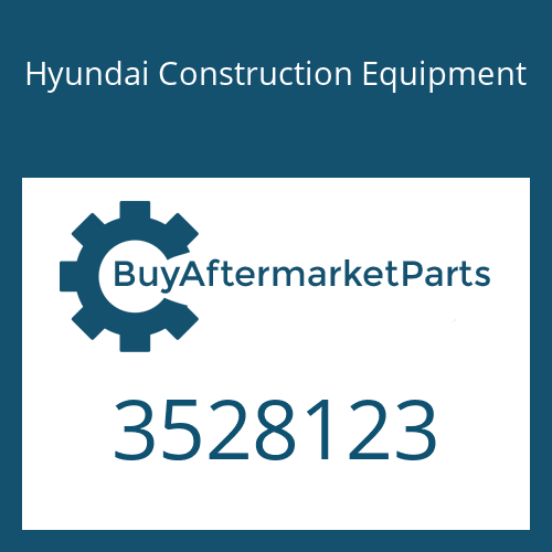 3528123 Hyundai Construction Equipment IMPELLER