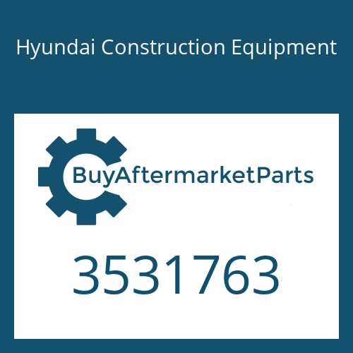 3531763 Hyundai Construction Equipment SHAFT & WHEEL