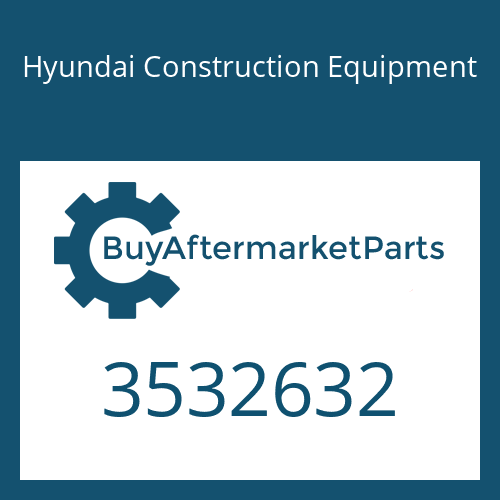 3532632 Hyundai Construction Equipment HOUSING-T/BEARING